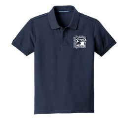 Honguito-KSK8 Elementary Embroidered Uniform Top Blue Navy Polo Classic Pique