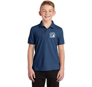 Honguito-KSK8 Elementary Embroidered Uniform Top Blue Navy Polo Classic Pique Youth Boy