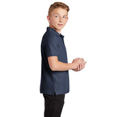Honguito-Elementary Embroidered Uniform Top Blue Navy Polo Classic Pique Youth Boy