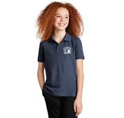 Honguito-Elementary Embroidered Uniform Top Blue Navy Polo Classic Pique Youth Girl