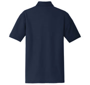 Hoguito-k100-Blue-NavyADULT-Logo-Polo-Back