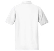 Honguito-k100-White-ADULT-Logo-Polo-Back
